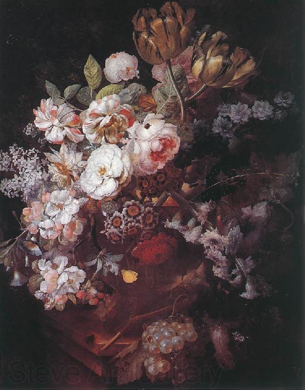 HUYSUM, Jan van Vase of Flowers af Spain oil painting art